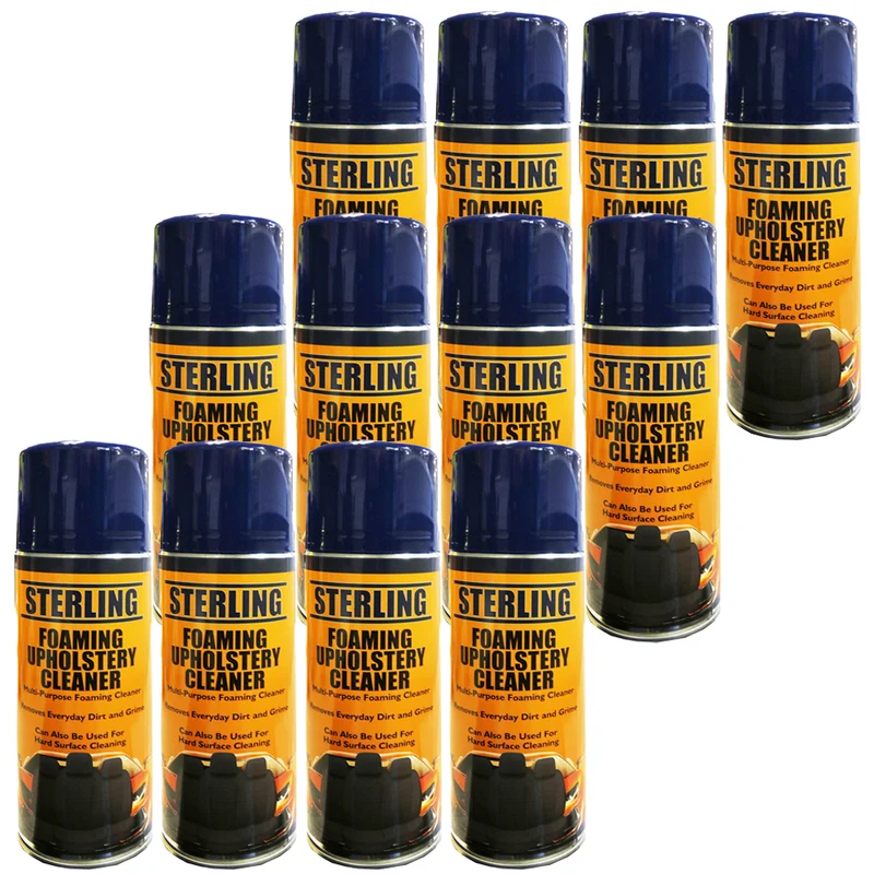 Detergente per tappezzeria Aerosol Spray 400ml - Confezione da 12 bombolette