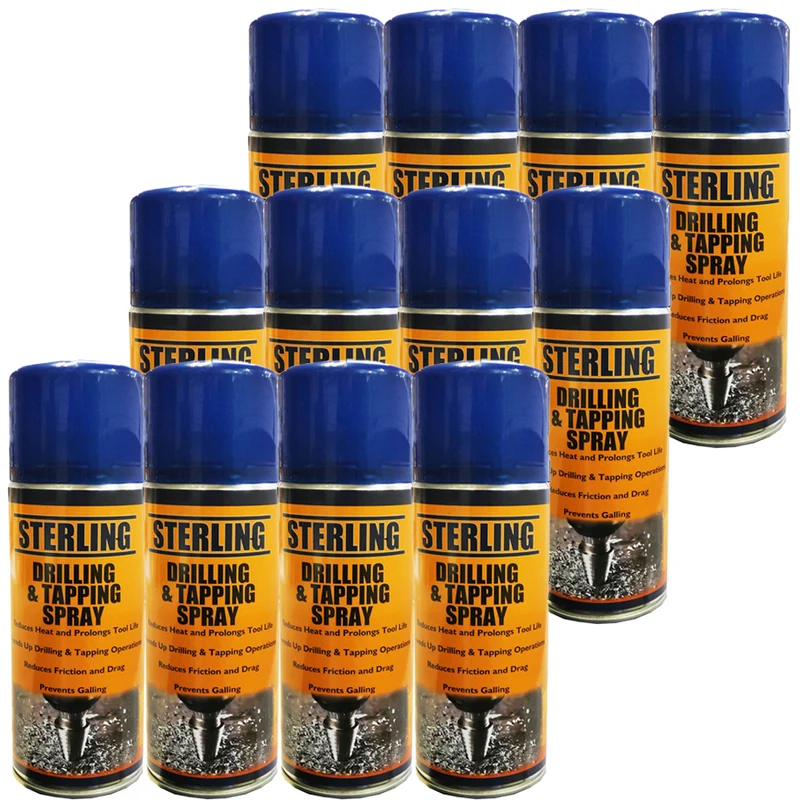 Foratura Maschiatura & Taglio Spray 400ml - Scatola da 12 Lattine