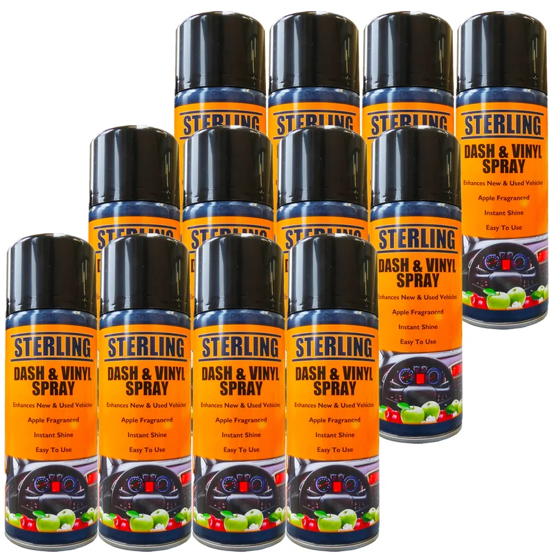 Detergente per cruscotto e vinile 400 ml - Scatola da 12 lattine
