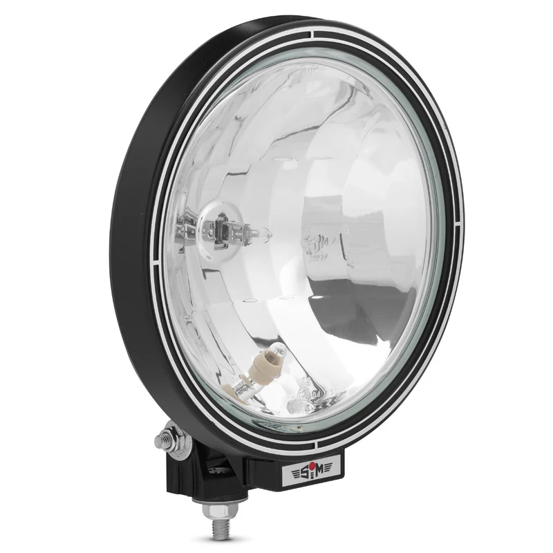 Lampada di guida con lampadina rotonda SIM e luce di parcheggio con lampadina / 9 pollici