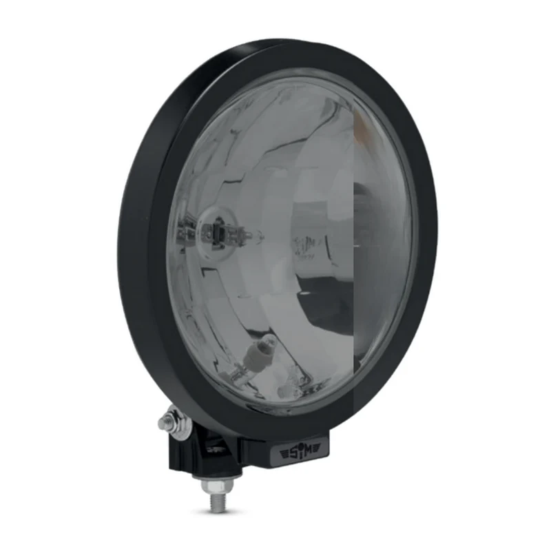 Lampada di guida SIM con lampadina rotonda e luce di parcheggio / Edizione nera da 9"