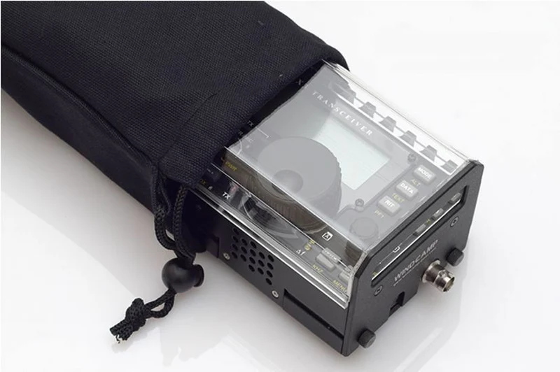 Windcamp KX3 SHIELD - Kit Schermo Protettivo, Maniglie Rack, Dissipatore di Calore, Sacchetto in Tela per ELECRAFT PX3 QRP