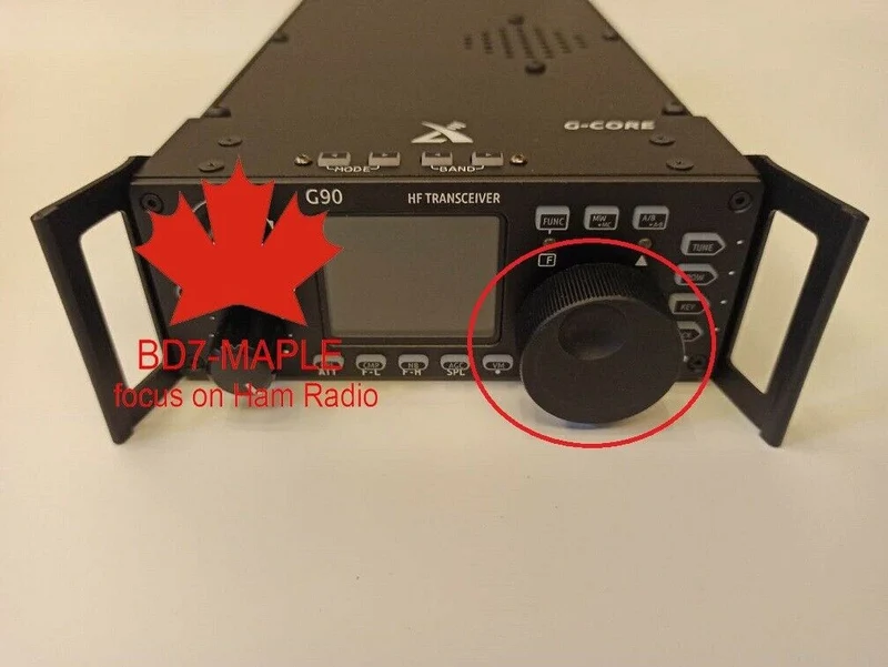 Windcamp G90 Knobs - Manopola in alluminio per Xiegu G90 QRP