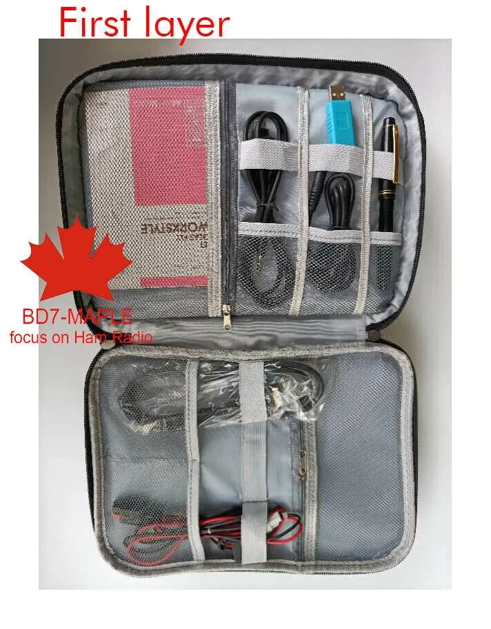 Windcamp Borsa di trasporto per QRP Xiegu G90, X108, Yaesu FT-817 FT-818 o per altri usi