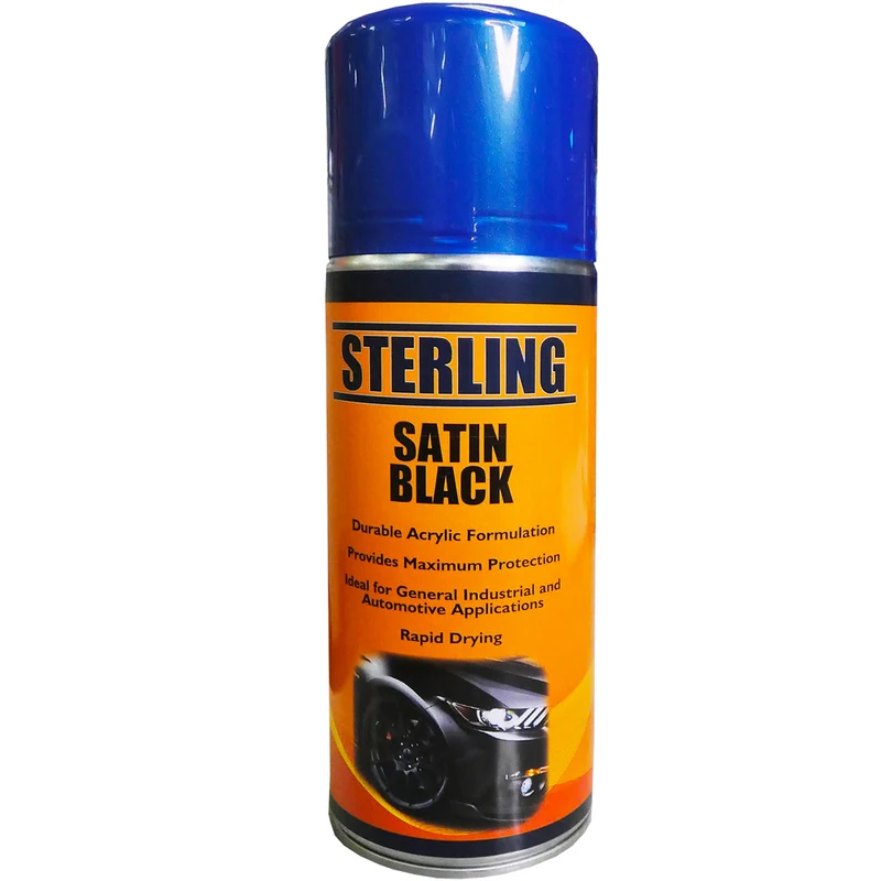 Vernice Spray Nera Satinata 400ml
