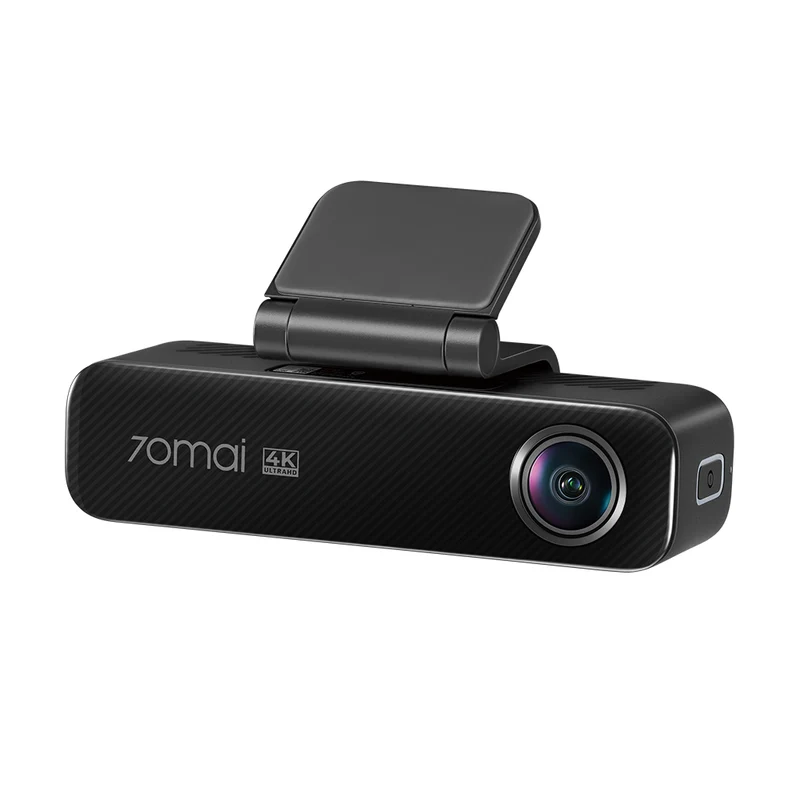 70mai Dash Cam 4K M800 con eMMC integrato, doppia fotocamera Sony STARVIS 2, registrazione HDR, 4G LTE e design compatto