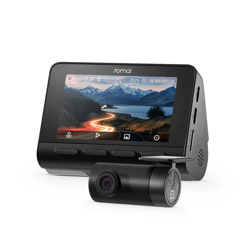 70mai Dash Cam 4K A800SE con HDR, visione notturna avanzata, registrazione di emergenza, supercondensatore e sorveglianza 24 ore su 24