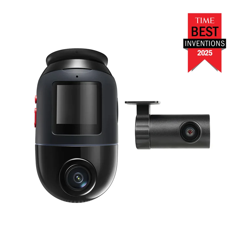70mai Dash Cam 4K Omni con visione a 360°, doppia telecamera Sony STARVIS 2, IA 2.0 e supporto 4G LTE