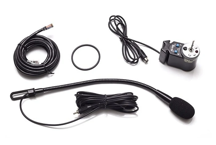 AV-1 KM KIT VIVAVOCE MANI LIBERE PTT PER AUTO cablaggio YAESU 6 poli