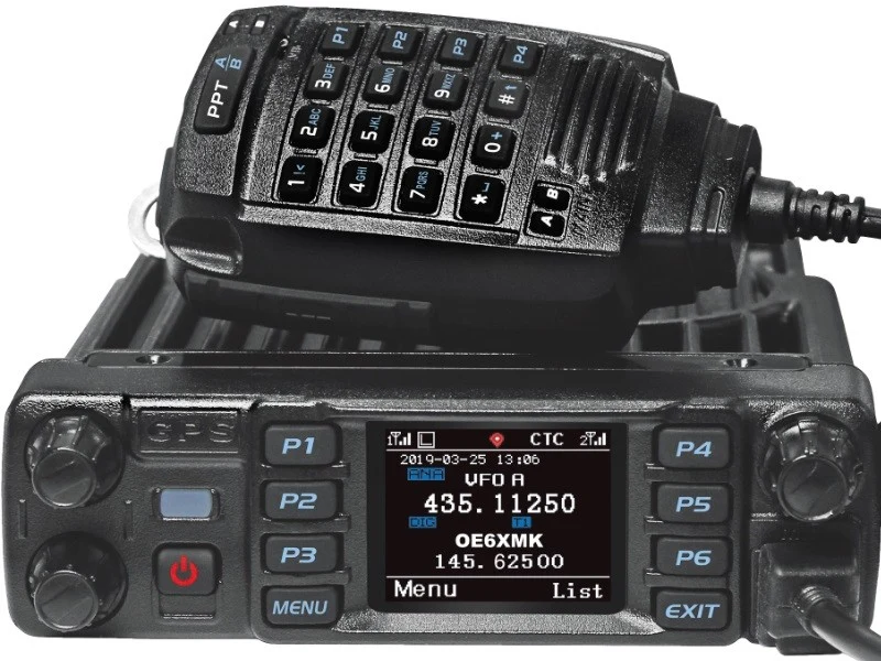 ANYTONE AT-D578UV II PLUS RTX Mobile VHF/UHF Aalogico/DMR + AIRBAND bluetooth