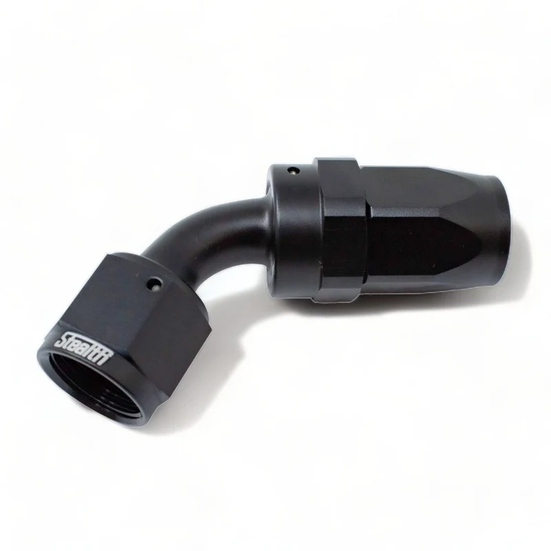 STEALTH NX-SERIES - Cruscotto a 60 gradi/raccordo AN ruotabile per nitrile/NBR (tutte le dimensioni/alluminio)