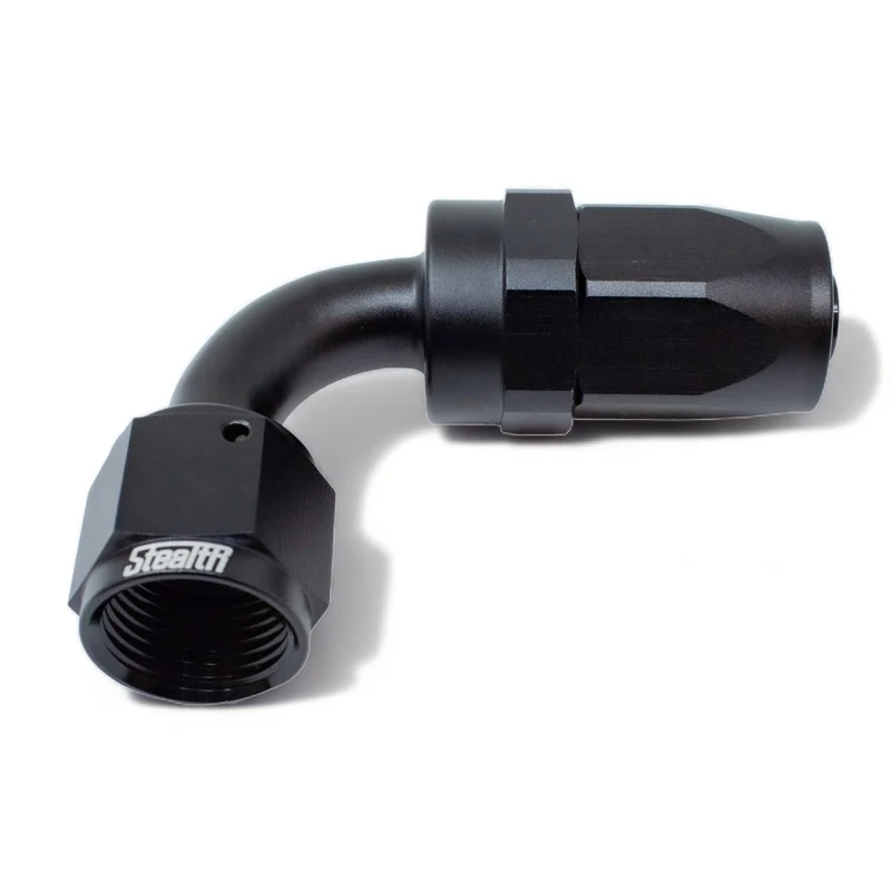 STEALTH NX-SERIES - Cruscotto a 90 gradi/raccordo AN ruotabile per nitrile/NBR (tutte le dimensioni/alluminio)