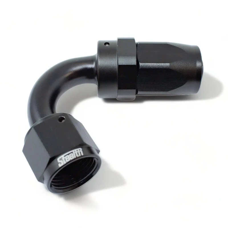 STEALTH NX-SERIES - Cruscotto a 120 gradi/raccordo AN ruotabile per nitrile/NBR (tutte le dimensioni/alluminio)