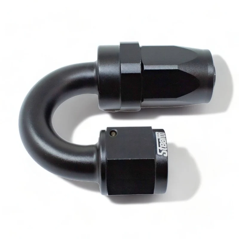 STEALTH NX-SERIES - Cruscotto a 180 gradi/raccordo AN ruotabile per nitrile/NBR (tutte le dimensioni/alluminio)