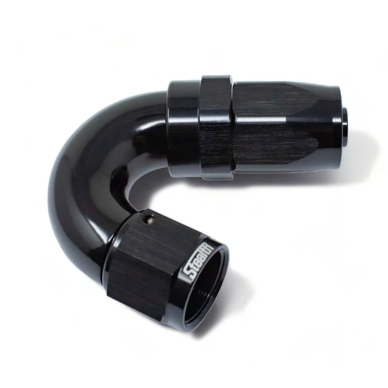 STEALTH NX-SERIES FF - Cruscotto da 150 gradi/Raccordo a flusso totale AN girevole per nitrile/NBR (tutte le dimensioni/alluminio)