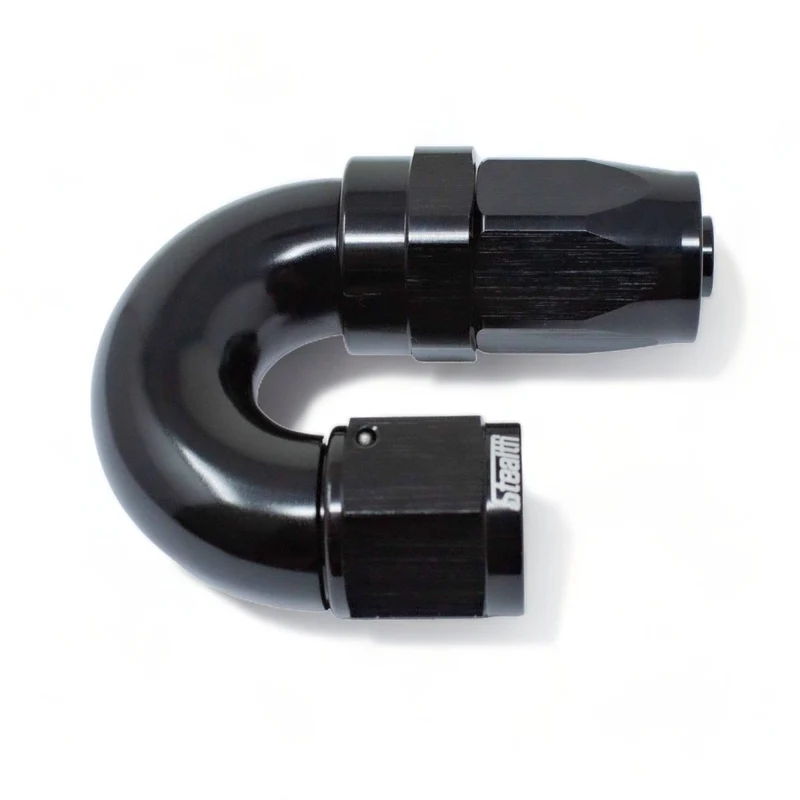 STEALTH NX-SERIES FF - Cruscotto da 180 gradi/Raccordo a flusso totale AN girevole per nitrile/NBR (tutte le dimensioni/alluminio)