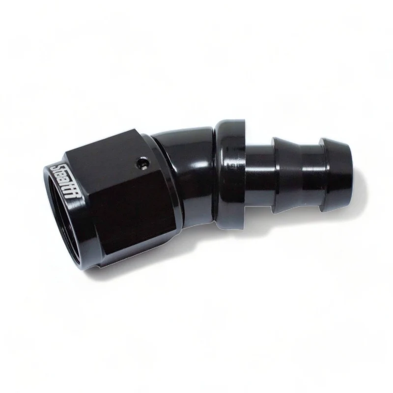 STEALTH PX-SERIES FF - Cruscotto a pressione di 30 gradi/raccordo AN ruotabile per nitrile/NBR (tutte le dimensioni/alluminio)