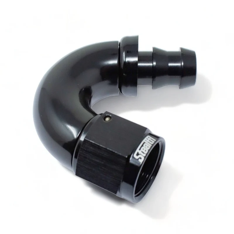 STEALTH PX-SERIES FF - Cruscotto a pressione di 150 gradi/raccordo AN ruotabile per nitrile/NBR (tutte le dimensioni/alluminio)