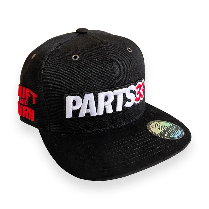 PARTS33 Shift and Burn Snapback nero