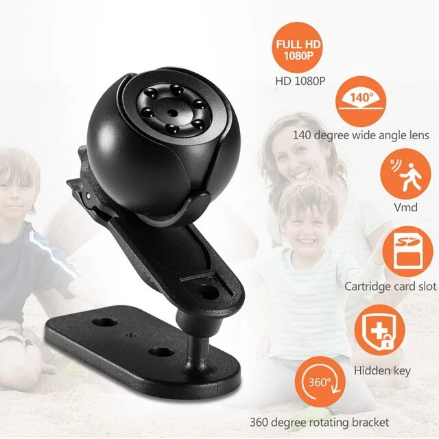 SQ6 Mini Camera 1080P Security Camcorder