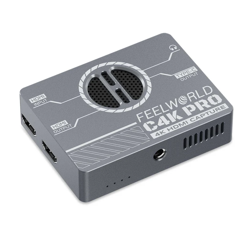 Scheda di acquisizione FEELWORLD C4K PRO 4K per streaming di giochi, fino a 4K60 di acquisizione