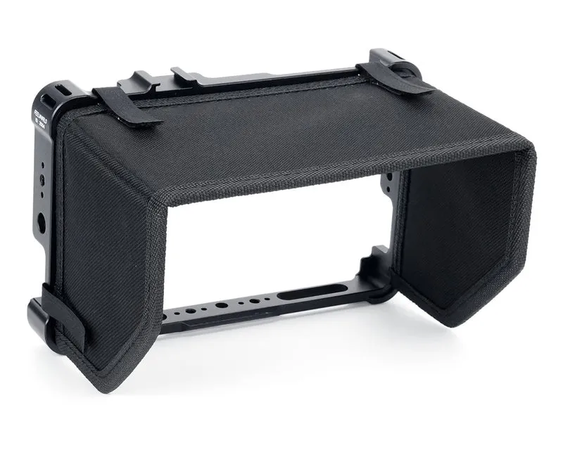 Kit gabbia per monitor da campo FEELWORLD per monitor S7 con interfacce di espansione multiple e paraluce, interamente in lega di alluminio - 2004