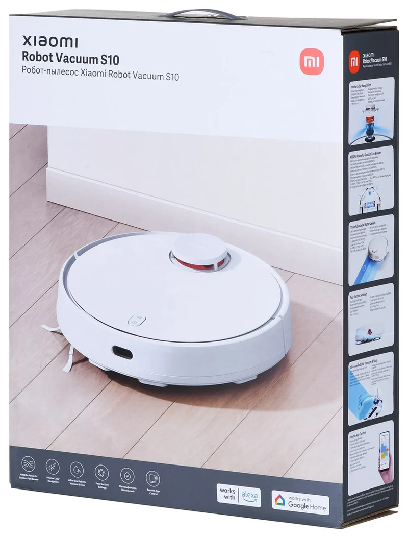 ASPIRAPOLVERE ROBOT XIOMI VACUM S10