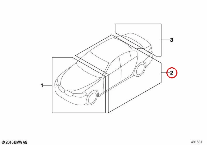 Rótulo indicador de presión de neumáticos OEM 71245A674C5 para BMW Serie 3 G20 Berlina LCI. Original BMW
