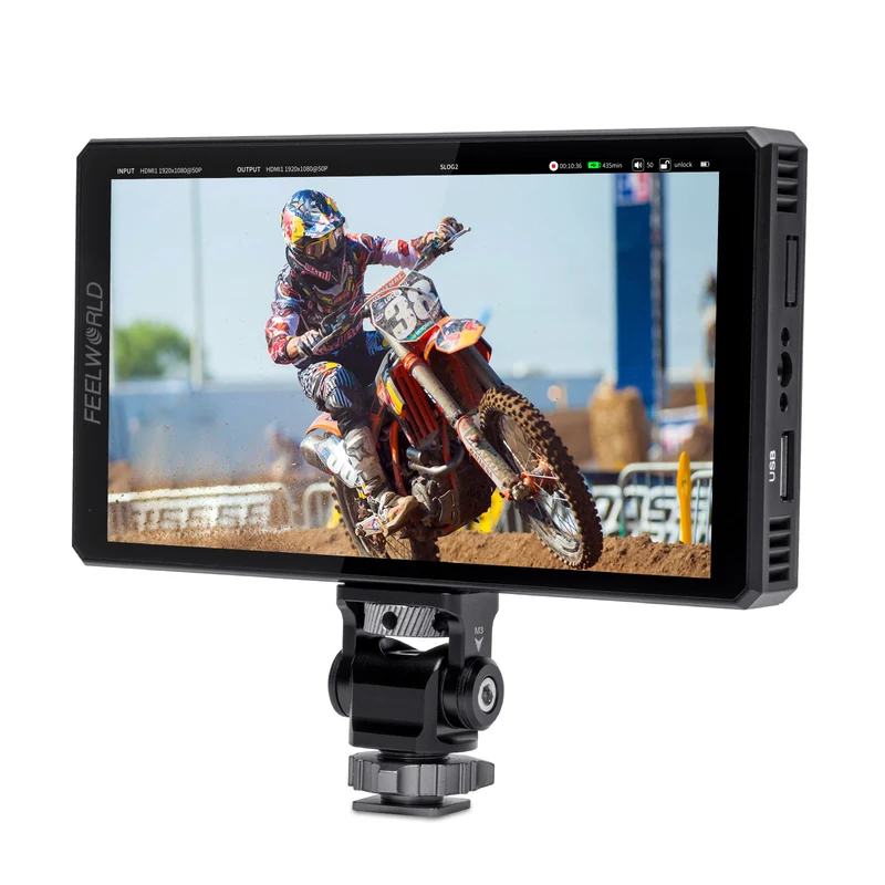 FEELWORLD CUT6 Registratore DSLR USB 6 con monitor di registrazione da 2.0 pollici