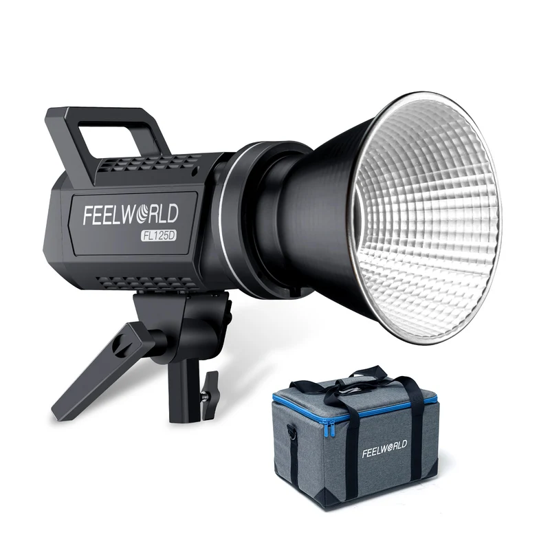 FEELWORLD FL125B Lampada da studio video da 125 W con illuminazione continua bicolore 2700K~6500K