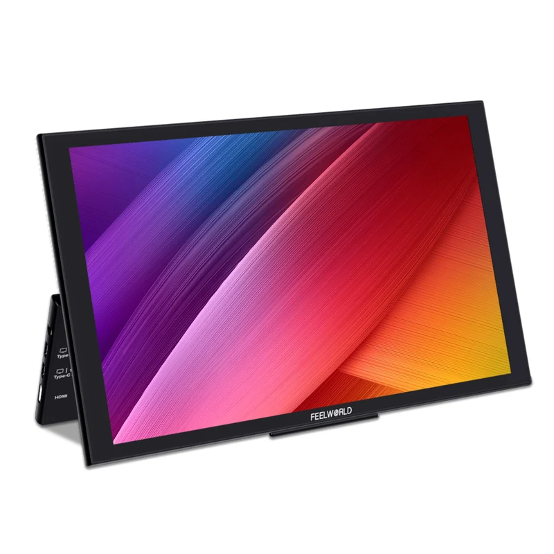 FEELWORLD DH101 Monitor esterno portatile da 10.1 pollici con doppie porte USB C complete