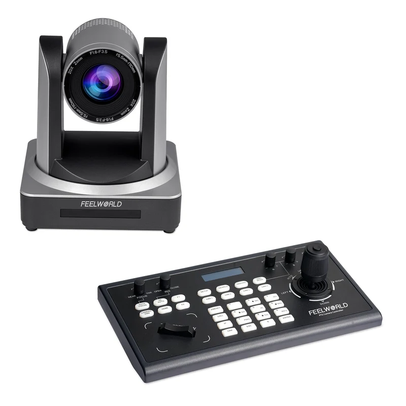 Set bundle controller PTZ FEELWORLD KBC10 e telecamera PTZ POE20X