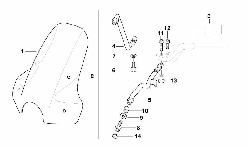 Tornillo cilíndrico M6x12 ZN/SW OEM 07119919800 para motos BMW R45, R65, R850R, R1100R, K1, K100, K1100, K75… y más. Original BMW Motorrad.