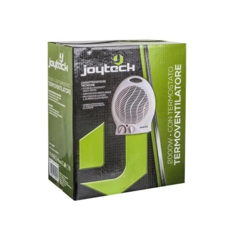 Joyteck Termoventilatore 2000W Bianco