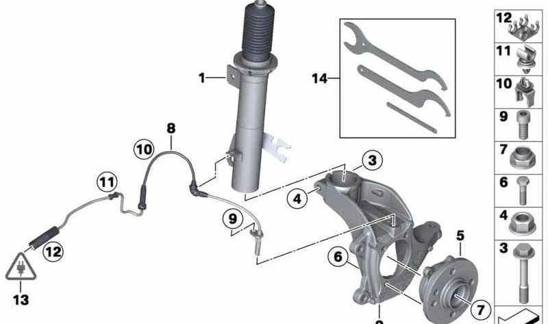 Caja de enchufe 3 polos OEM 61131392248 para BMW Serie 3 E36, X5 E53 y MINI R55, R56, R57, R58, R59… y más. Original BMW y MINI.
