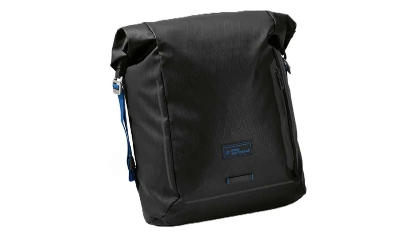 Bolsa lateral derecha negra 15 l OEM 77405A0ED09 para motos BMW R nineT, G 310 GS y G 310 R. Original BMW Motorrad