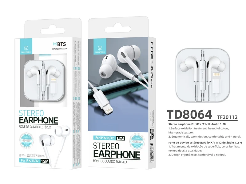 AURICOLARI PER CELLULARE IPHONE Lightning