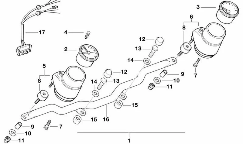 Lámpara incandescente 12V 2W OEM 07119978279 para motos BMW K75 RT, K1, K100 RS, K100 LT, R850 R, R1100 R, R1150 R, R80 GS… y más. Original BMW Motorrad.