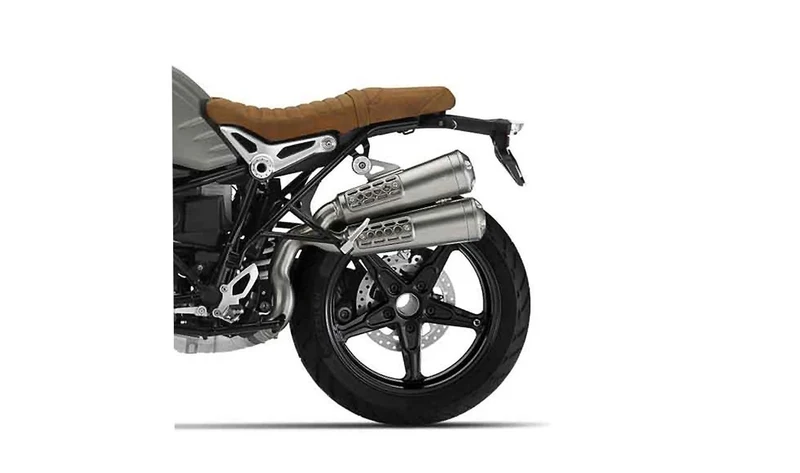 Silenciador trasero Scrambler OEM 18518561336 para motos BMW R nineT, R nineT Pure, R nineT Scrambler, R nineT Urban G/S. Original BMW Motorrad