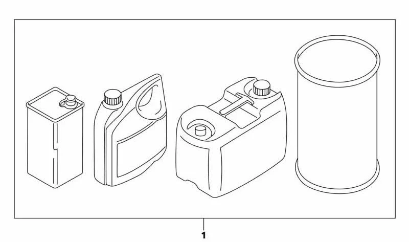 Adhesivo para lunas 300 ml OEM 83192289181 para BMW Serie 7 G11/G12, X1 F48, X3 G01, X5 G05, X6 G06, X7 G07 y MINI F56. Original BMW y MINI.