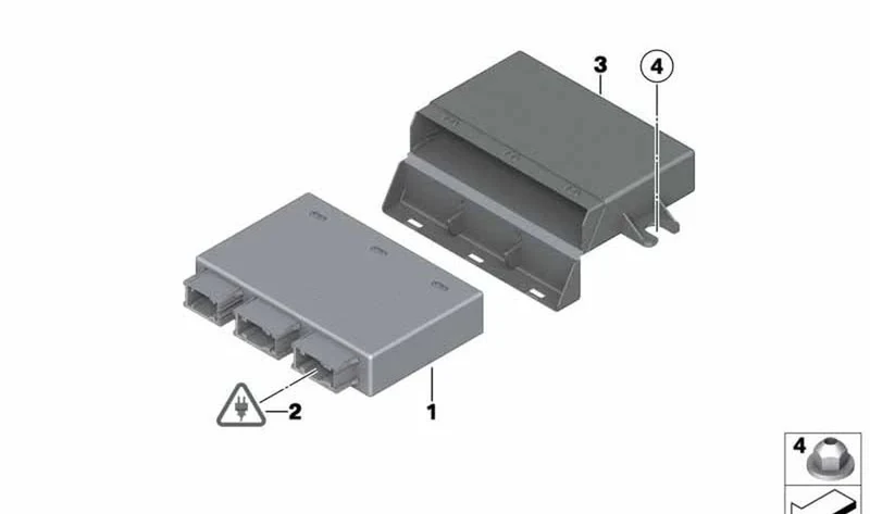 Soporte del mecanismo de mando PDC OEM 61359159039 para MINI Countryman R60, Paceman R61… y más. Original MINI