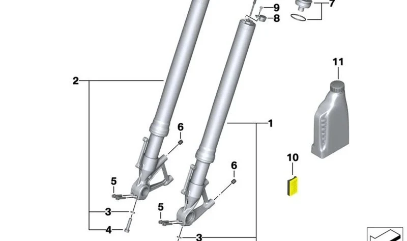 Tapa izquierda OEM 31428540899 para motos BMW R 1200 R, R 1250 R, R 1200 RS, R 1250 RS, HP4, S 1000 RR, S 1000 R, S 1000 XR... y más. Original BMW Motorrad.
