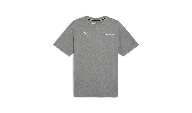 Camiseta BMW M Motorsport MMS ESS+ Logo gris talla XL OEM 80145B5D096 válido para BMW Original BMW