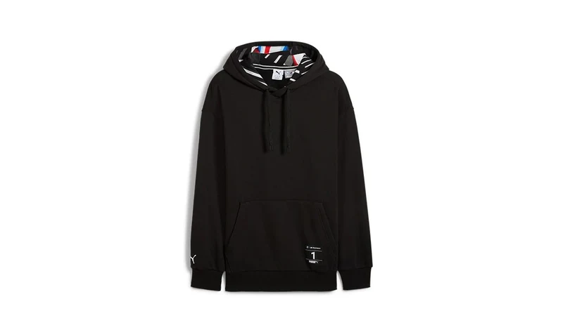 Sudadera con capucha gráfica BMW M Motorsport negra talla L OEM 80145B5D063 válido para BMW. Original BMW.