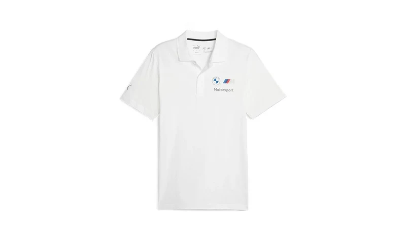 Polo BMW M Motorsport ESS blanco talla XL OEM 80145B5D059 válido para BMW. Original BMW