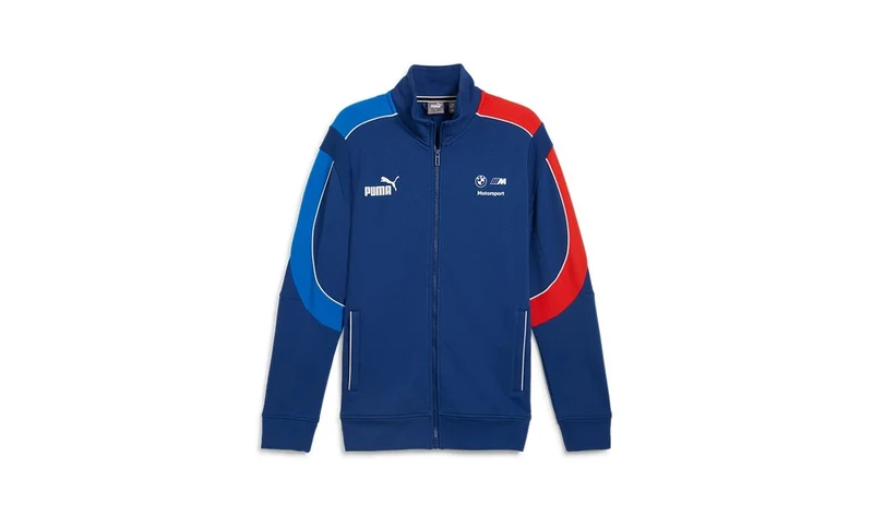 Chaqueta de chándal BMW M Motorsport MMS MT7 azul talla M OEM 80145B5D042 válido para BMW. Original BMW.
