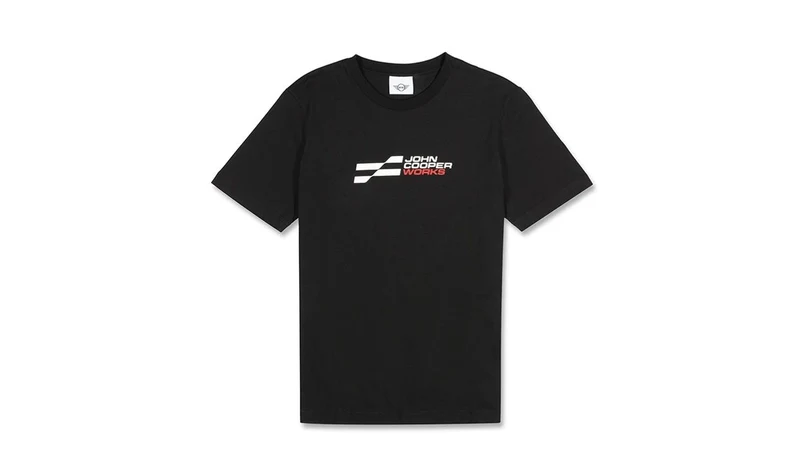 Camiseta JCW Logo para hombre color negro OEM 80145B54ED0 válido para MINI Original MINI