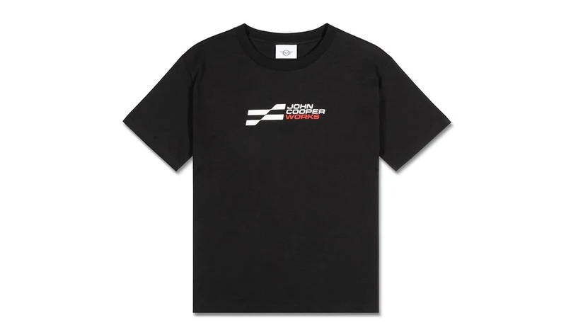 Camiseta JCW Logo mujer negra talla L OEM 80145B54EB6 válido para MINI. Original MINI.