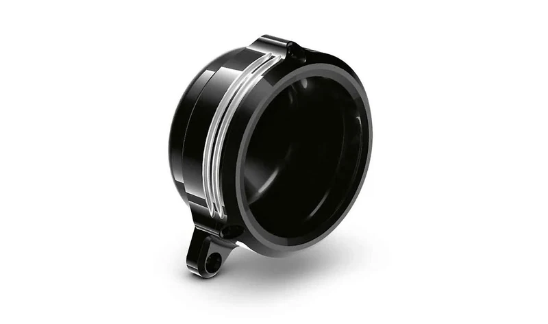 Carcasa del velocímetro Machined OEM 77515A0BA43 para motos BMW R 18, R 18 Classic. Original BMW Motorrad.
