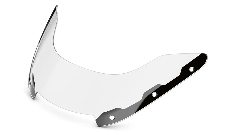 Deflector de viento corto transparente OEM 77339444313 para motos BMW R 18 B, R 18 Transcontinental. Original BMW Motorrad.